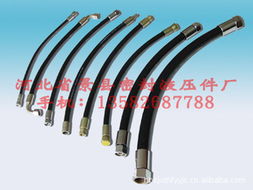 河北省景县密封液压件厂高中低压橡胶管及管件产品概览